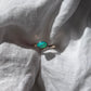 9ct Gold Northern Lights - 1.60ct Solid Black Lightning Ridge Opal ring